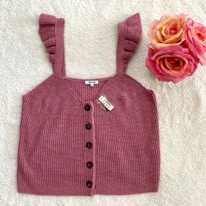 Madewell Dusty Rose Sweater Top